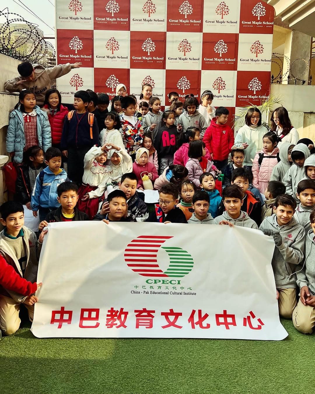 Children exploring Chinese culture and traditions