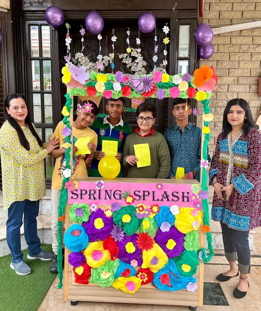 Spring splash event at GMS